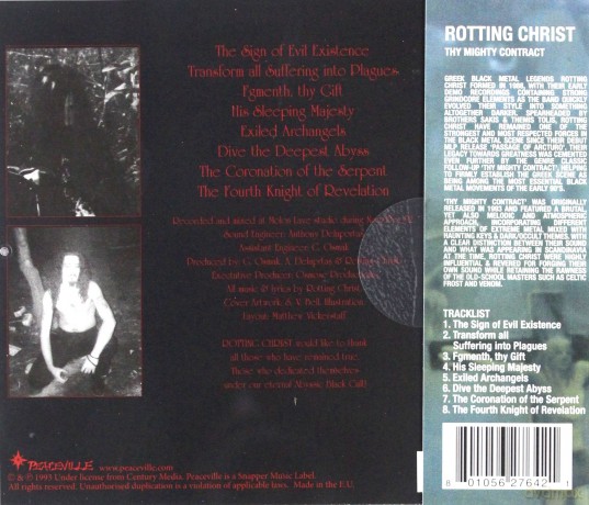 Rotting Christ: Thy Mighty Contract [CD]