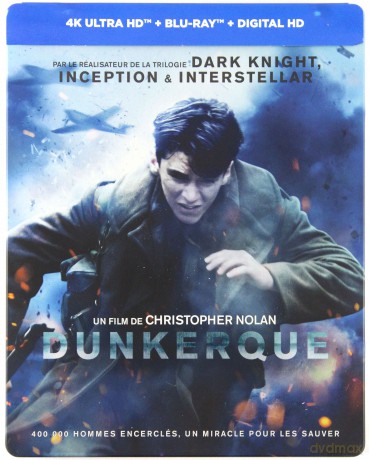 Dunkierka (steelbook) [Blu-Ray 4K]+[Blu-Ray]