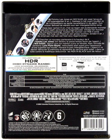 Faceci w czerni II [Blu-Ray 4K]+[Blu-Ray]