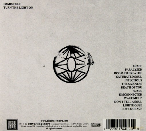 Imminence: Turn The Light On  [CD]