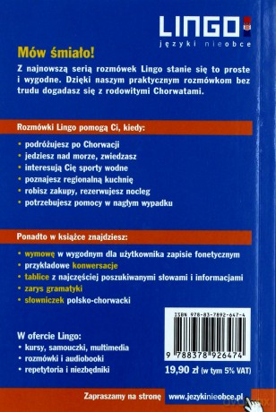 Chorwacki rozmówki z wymową i słowniczkiem. Mów śmiało - Karolina Brusić, Zuzanna Brusić [KSIĄŻKA]
