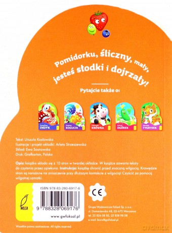 Czerwony pomidorek. Wykrojnik [KSIĄŻKA]