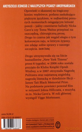 Droga - Cormac Mccarthy [KSIĄŻKA]
