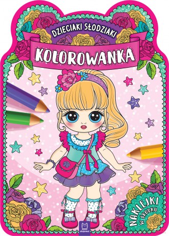 Dzieciaki słodziaki. Kolorowanka [KSIĄŻKA]