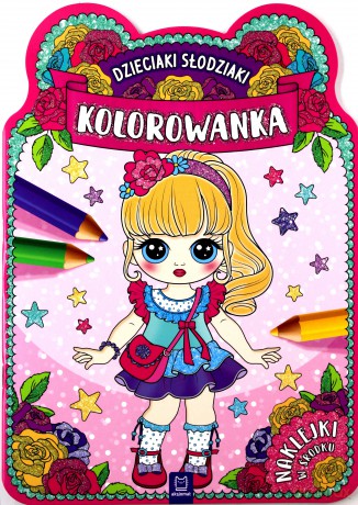 Dzieciaki słodziaki. Kolorowanka [KSIĄŻKA]