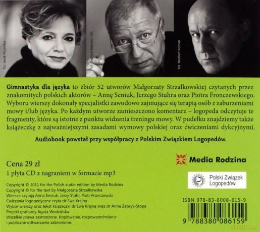 Gimnastyka dla języka. Audiobook logopedyczny - Malgorzata Strzałkowska [AUDIOBOOK]