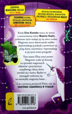 Jak uratować czarownicę w tydzień - Kaye Umansky [KSIĄŻKA]