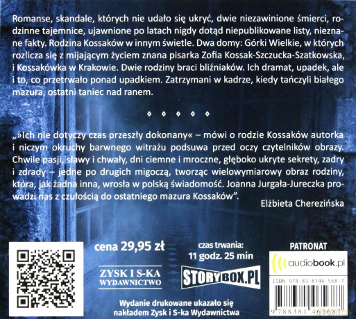 Kossakowie. Biały Mazur - Joanna Jurgała-Jureczka [AUDIOBOOK]