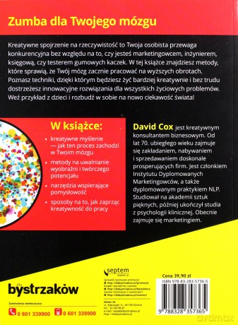 Kreatywne myślenie dla bystrzaków - David Cox [KSIĄŻKA]