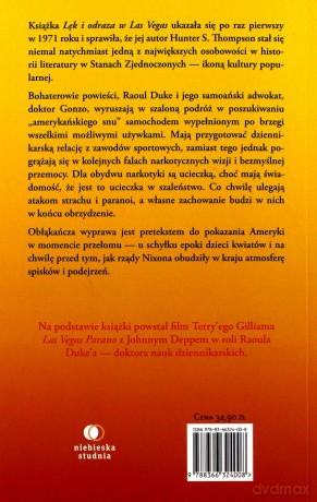 Lęk i odraza w Las Vegas - Hunter S. Thompson [KSIĄŻKA]