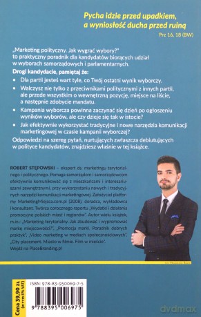 Marketing polityczny. Jak wygrać wybory - Robert Stępowski [KSIĄŻKA]