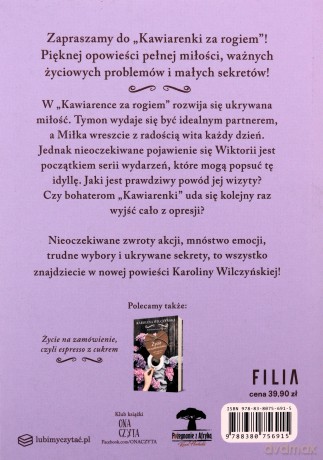 Miłość według przepisu. Czyli słodko-gorzkie cappuccino - Karolina Wilczyńska [KSIĄŻKA]