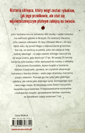 Nazywają mnie śmierć - Klester Cavalcanti [KSIĄŻKA]