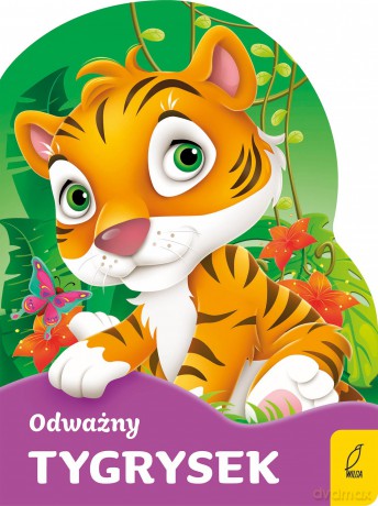 Odważny tygrysek. Wykrojnik [KSIĄŻKA]