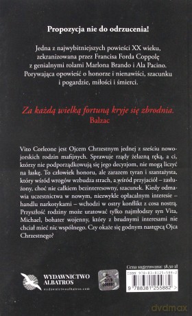 Ojciec chrzestny - Mario Puzo [KSIĄŻKA]