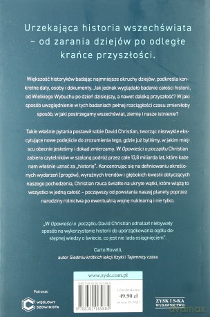 Opowieść o początku. Wielka historia wszystkiego - David Christian [KSIĄŻKA]