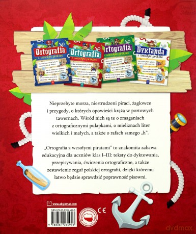 Ortografia z wesołymi piratami klasa 2 [KSIĄŻKA]