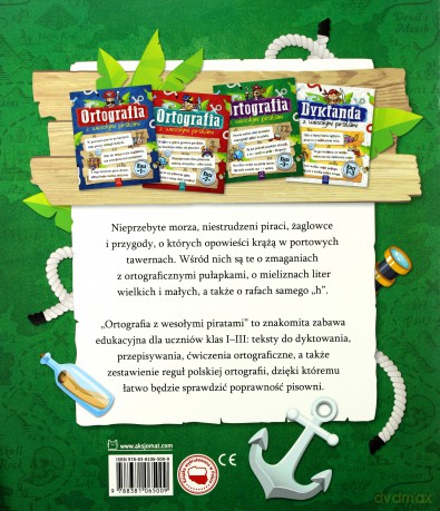 Ortografia z wesołymi piratami klasa 3 [KSIĄŻKA]