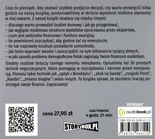 Oszczędzanie pieniędzy. Poradnik w 100% praktyczny - Kinga Kosecka, Mateusz Sawicki [AUDIOBOOK]