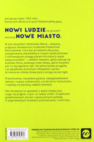 Plac konstytucji - Dominika Buczak [KSIĄŻKA]