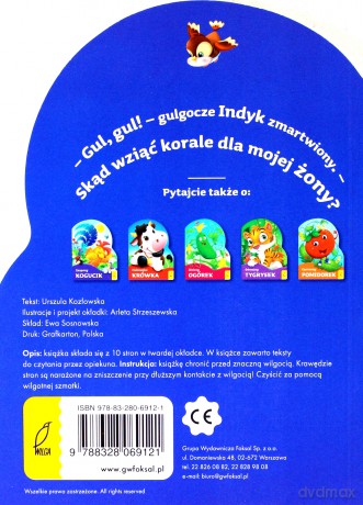 Pomysłowy indyk. Wykrojnik [KSIĄŻKA]