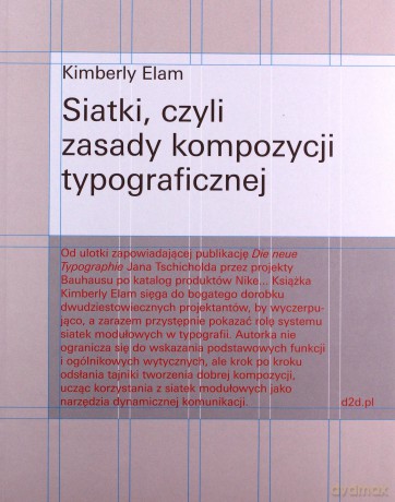Siatki czyli zasady kompozycji typograficznej - Kimberly Elam [KSIĄŻKA]