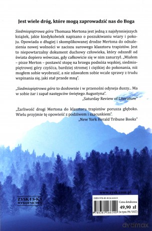 Siedmiopiętrowa góra - Thomas Merton [KSIĄŻKA]