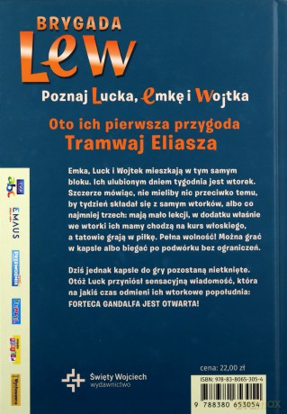 Tramwaj Eliasza. Brygada Lew - Weronika Kurosz [KSIĄŻKA]