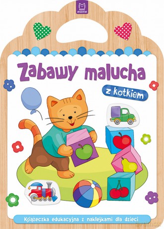 Zabawy malucha z kotkiem [KSIĄŻKA]