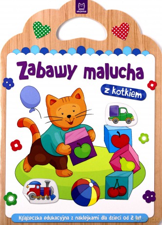 Zabawy malucha z kotkiem [KSIĄŻKA]