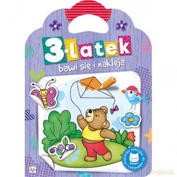 3-latek bawi się i nakleja. Część 1 [KSIĄŻKA]