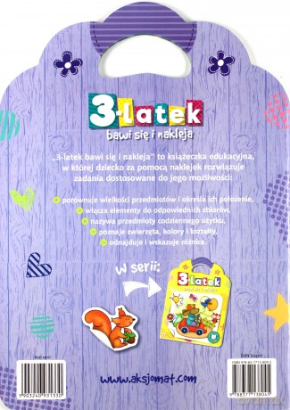 3-latek bawi się i nakleja. Część 1 [KSIĄŻKA]