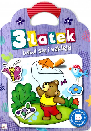 3-latek bawi się i nakleja. Część 1 [KSIĄŻKA]