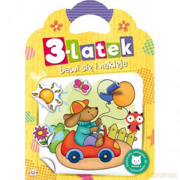 3-latek bawi się i nakleja. Część 2 [KSIĄŻKA]