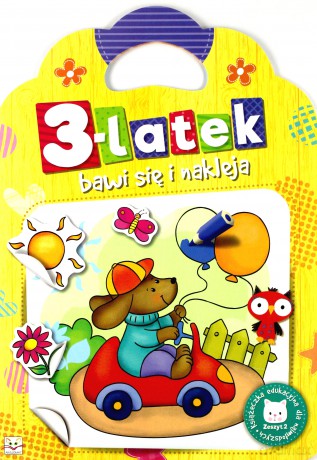3-latek bawi się i nakleja. Część 2 [KSIĄŻKA]