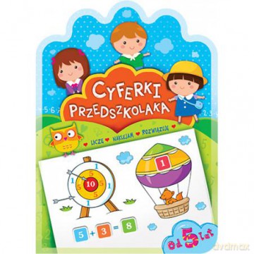 Cyferki przedszkolaka od 5 lat [KSIĄŻKA]