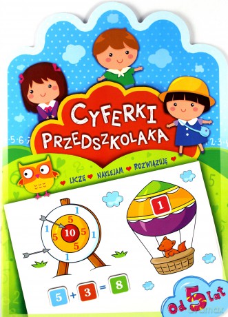 Cyferki przedszkolaka od 5 lat [KSIĄŻKA]