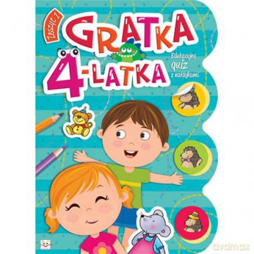 Gratka 4-latka, zeszyt 1 [KSIĄŻKA]