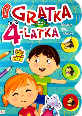 Gratka 4-latka, zeszyt 1 [KSIĄŻKA]