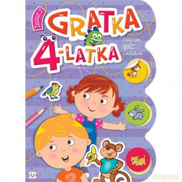 Gratka 4-latka, zeszyt 2 [KSIĄŻKA]