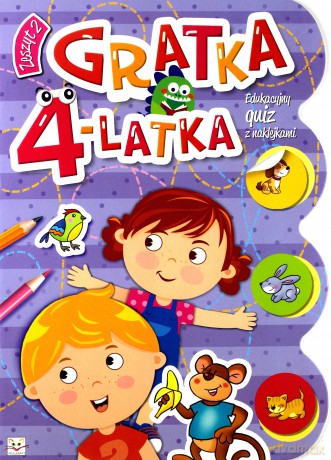 Gratka 4-latka, zeszyt 2 [KSIĄŻKA]