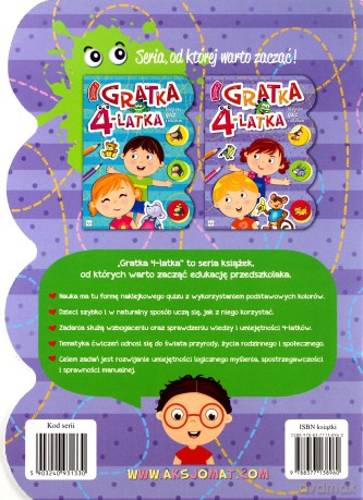 Gratka 4-latka, zeszyt 2 [KSIĄŻKA]