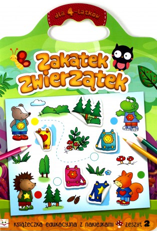 Zakątek zwierzątek dla 4-latków. Zeszyt 2 [KSIĄŻKA]