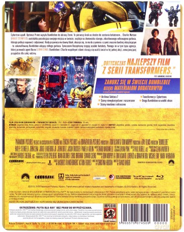 Bumblebee (steelbook) [Blu-Ray]
