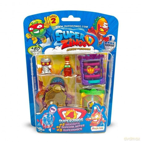 SuperZings 2 Hideout blister 4 figurki [FIGURKA]