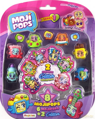 MojiPops Blister 8 pack Glitter [FIGURKA]
