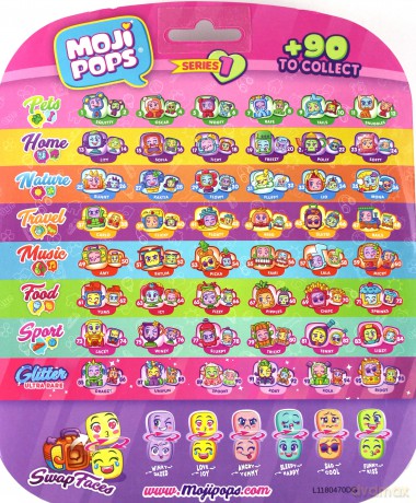 MojiPops Blister 8 pack Glitter [FIGURKA]