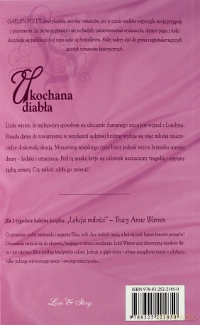 Romans Historyczny 130: Ukochana diabła - Gaelen Foley [KSIĄŻKA]