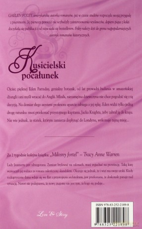 Romans Historyczny 134: Kusicielski pocałunek - Gaelen Foley [KSIĄŻKA]