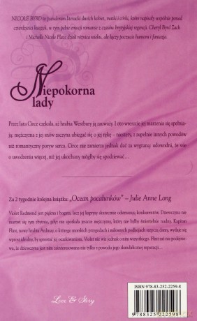 Romans Historyczny 139: Niepokorna lady - Nicole Byrd [KSIĄŻKA]